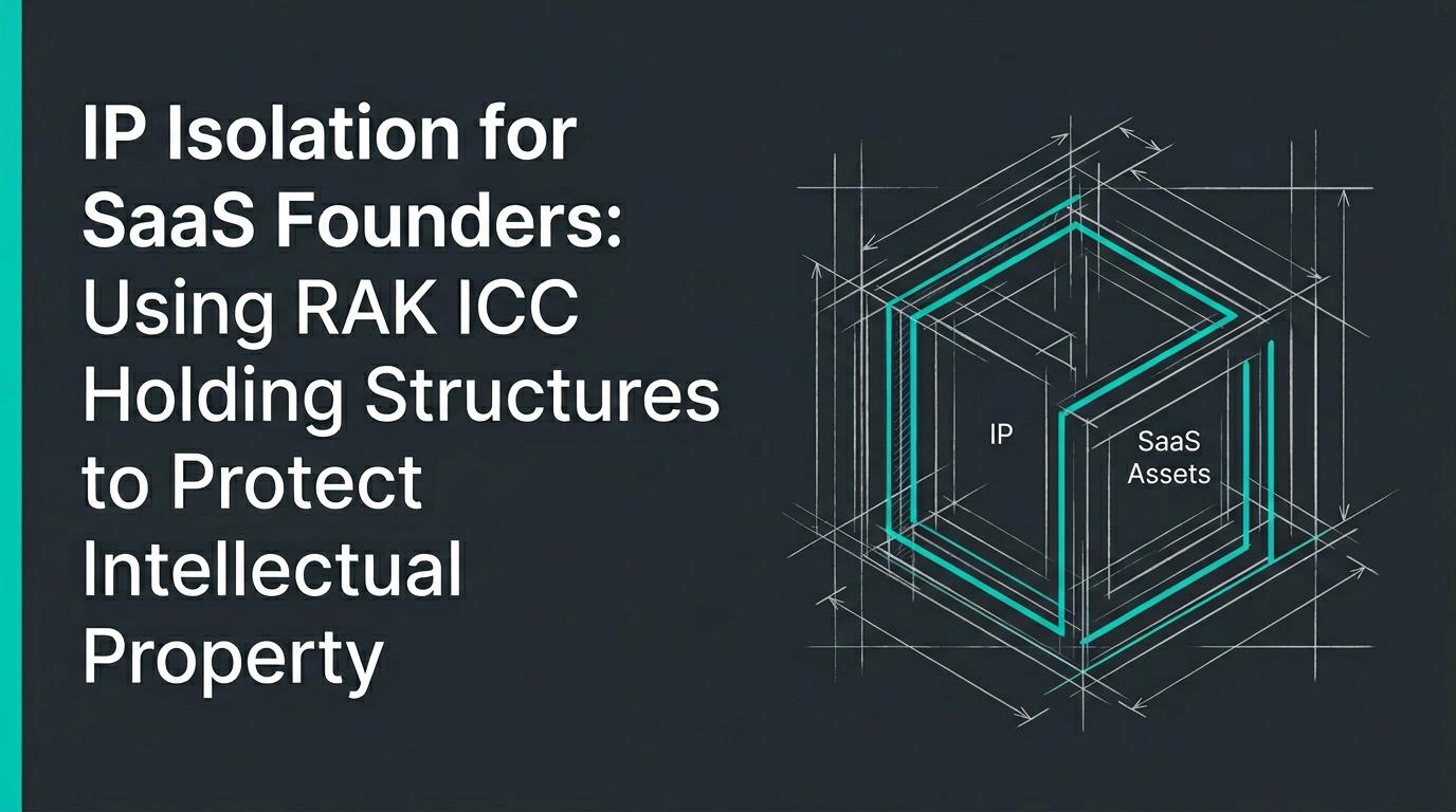 IP Isolation for SaaS Founders: Using RAK ICC Holding Structures to ...